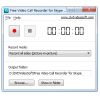 Скриншот к программе Free Video Call Recorder for Skype 1.2.69.1027