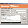 Скриншот к программе Advanced PDF Repair 1.1