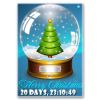 Скриншот к программе Snow Globe Countdown 1.0