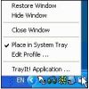 Скриншот к программе Tray It! 4.6.5.5